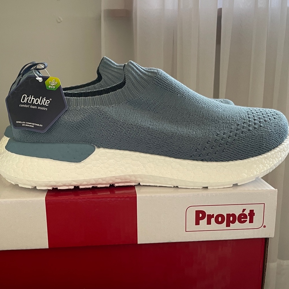 Propet Denim Slip-On Shoes extra wide
